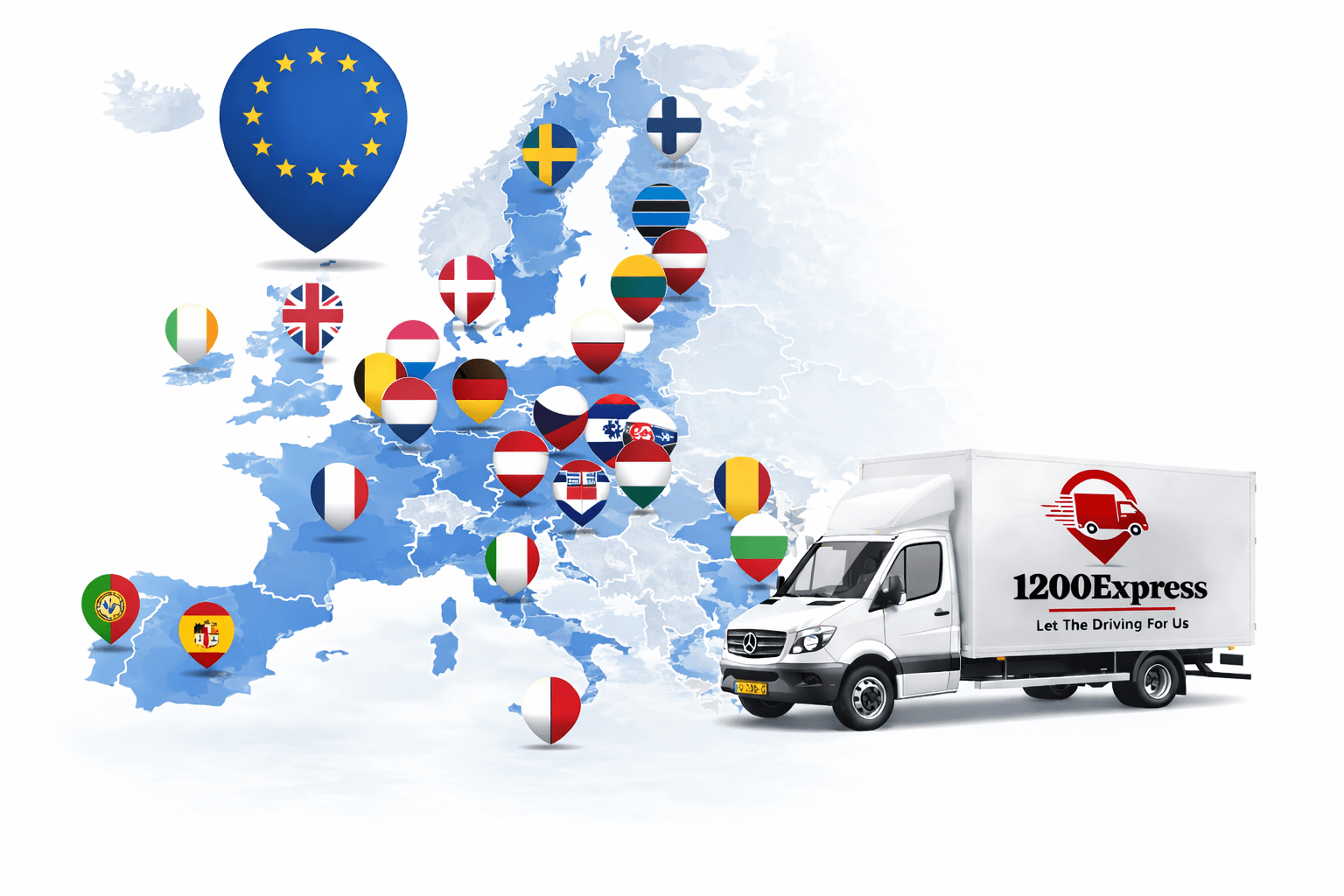 Magazijn met pakketten